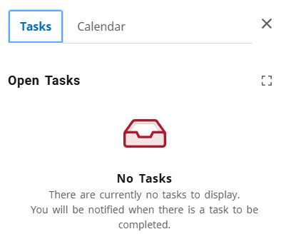 The task window